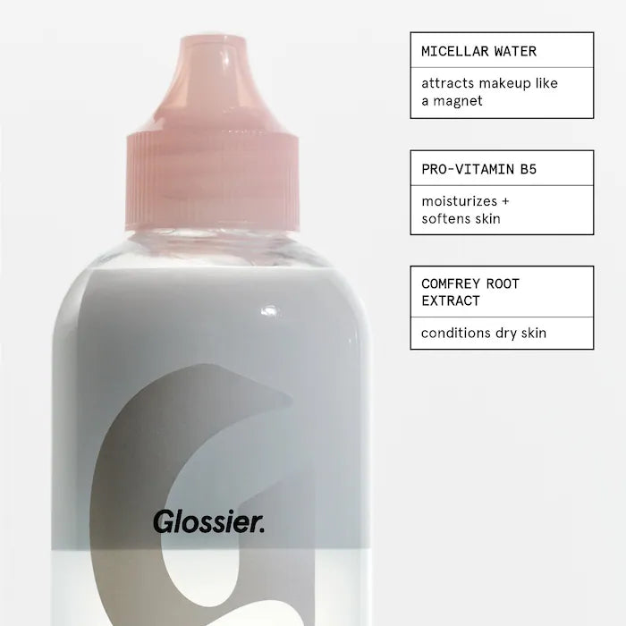 Glossier Milky Oil Dual-Phase Waterproof Makeup Remover- 3.4 oz / 100ml