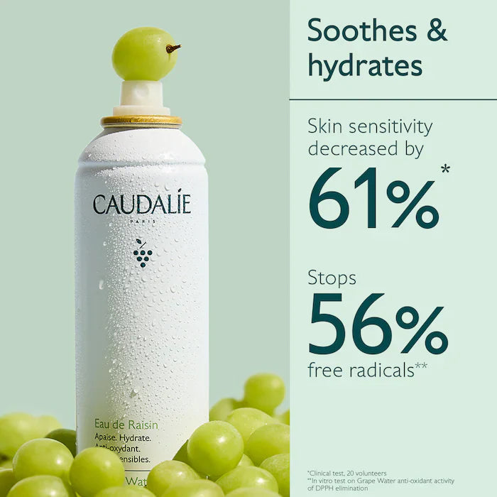 Caudalie Mini Grape Water Moisturizing Face Mist 75ml