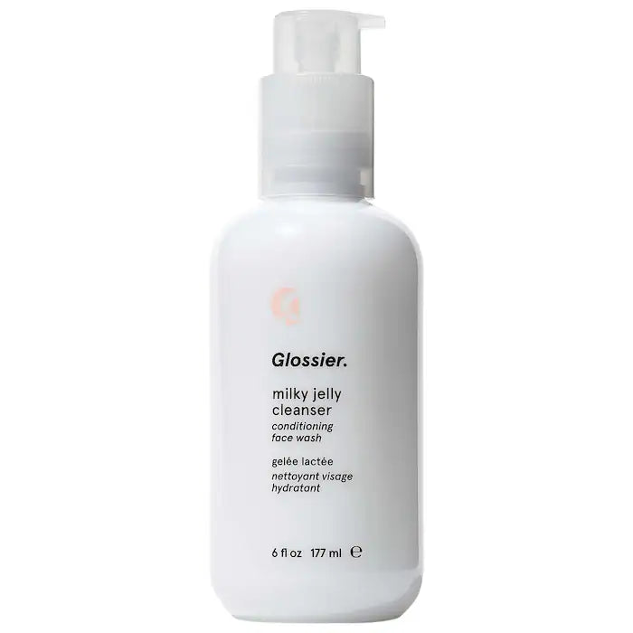 Glossier Milky Jelly Gentle Gel Face Cleanser - 6 fl oz / 117ml
