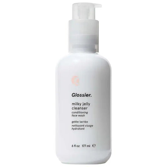 Glossier Milky Jelly Gentle Gel Face Cleanser - 6 fl oz / 117ml