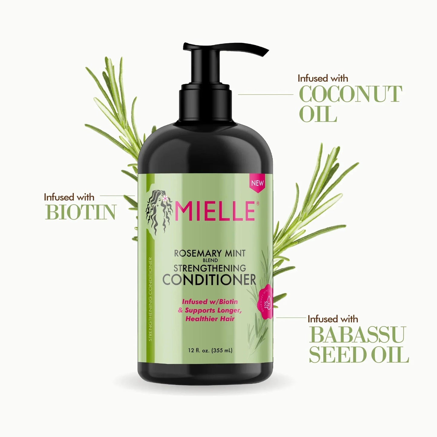 Mielle Rosemary Mint Strengthening Conditioner 12 oz / 355 mL