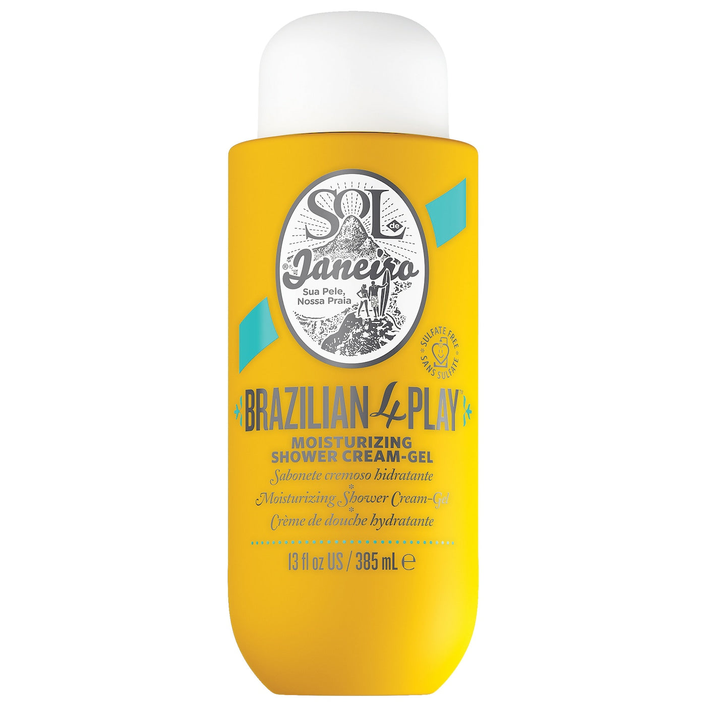 Brazilian 4 Play Moisturizing Shower Cream-Gel - 385ml