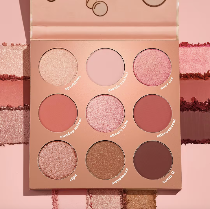 Colourpop By The Rosé Pressed Powder Palette