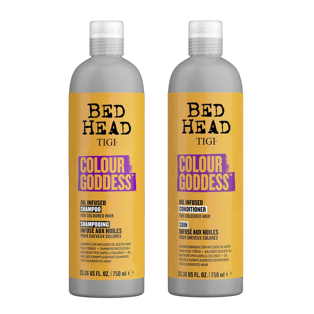 Tigi Bed-Head Color Goddess Shampoo and Conditioner Pack - 25.36 oz/750ml