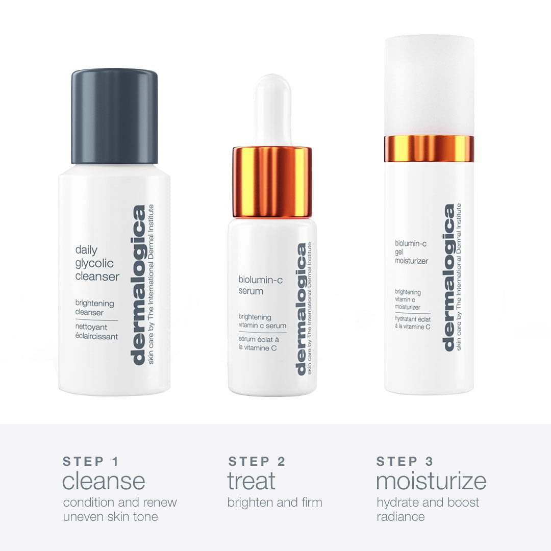 Dermalogica Daily Brightness Boosters Skincare Kit 3 Pcs Set
