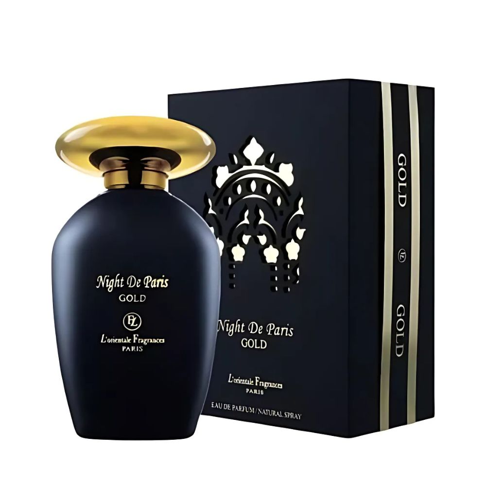 Night De Paris GOLD by L'orientale Fragrances Eau De Parfum Unisex 3.3 oz