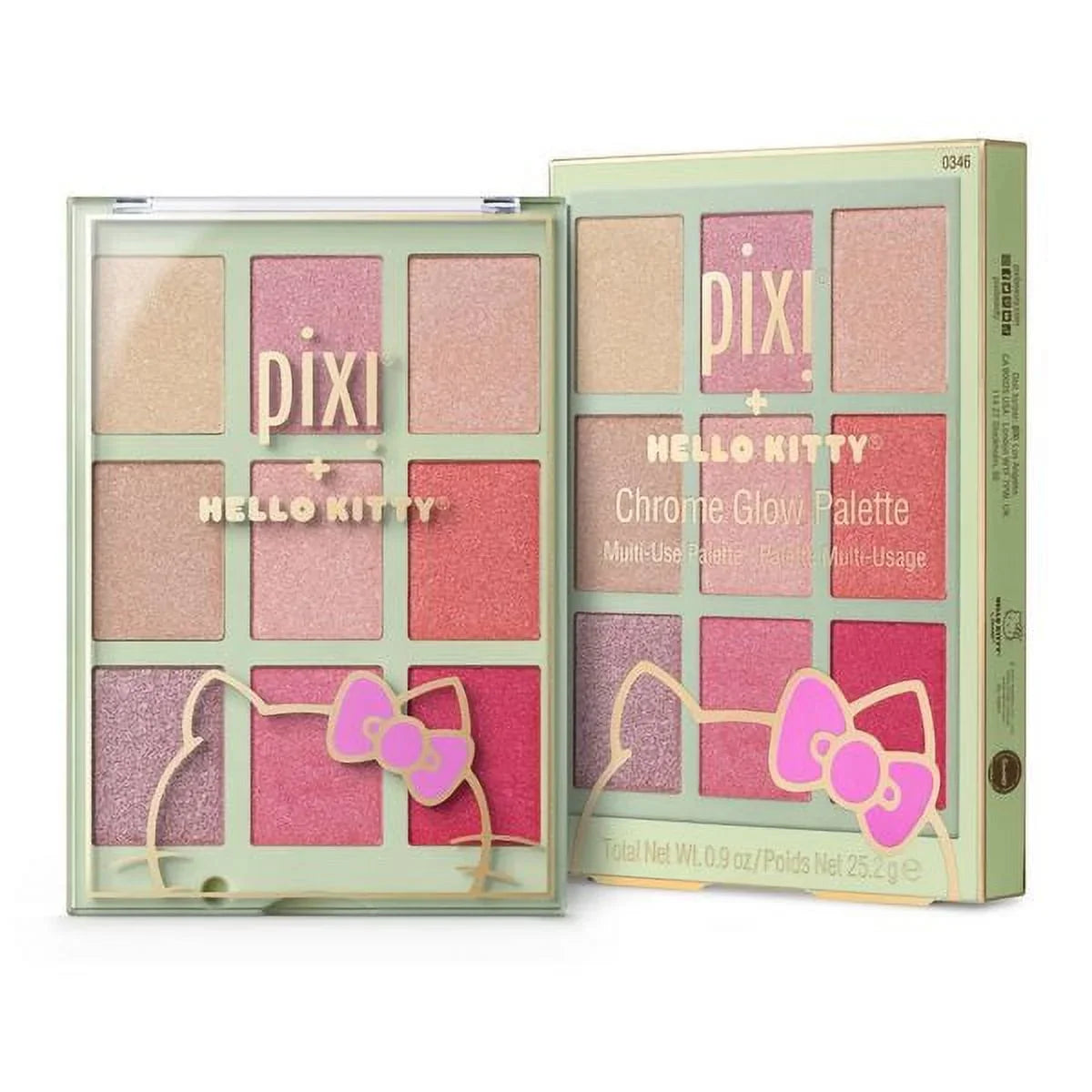 Pixi Hello Kitty Chrome Glow Palette 9 shades