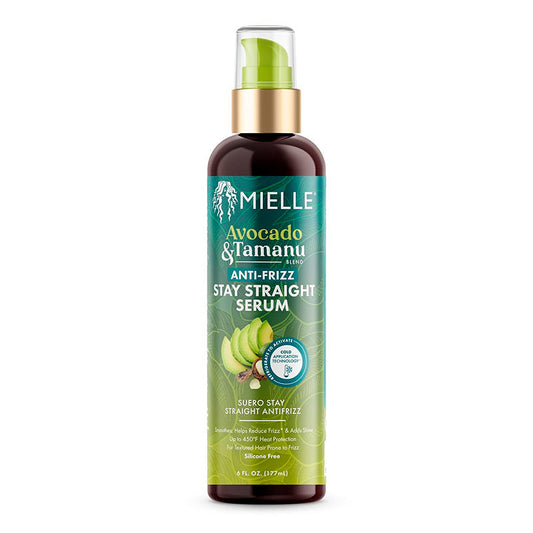 Mielle Avocado & Tamanu Anti-Frizz Stay Straight Serum 6.0 oz / 117mL