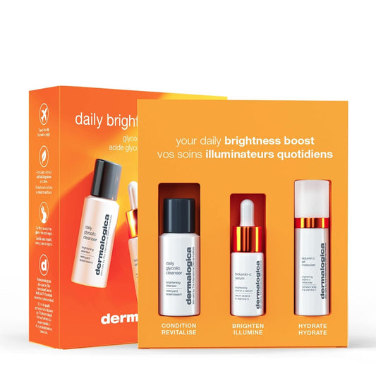Dermalogica Daily Brightness Boosters Skincare Kit 3 Pcs Set