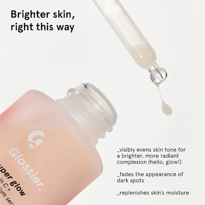 Glossier Super Glow Brightening Face Serum 1 fl oz / 30ml