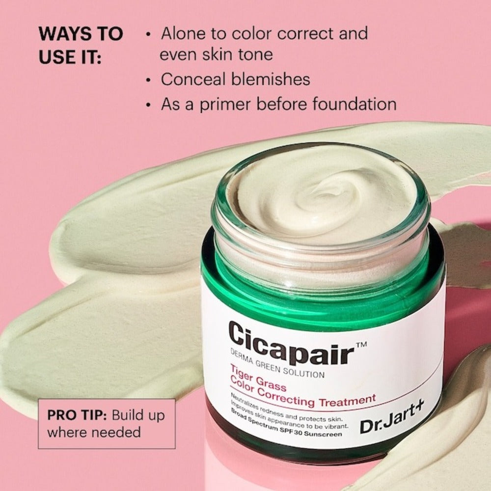 Cicapair Travel-Size Cicapair™ Tiger Grass Color Correcting Treatment SPF 30 - 0.50 oz/ 15 ml