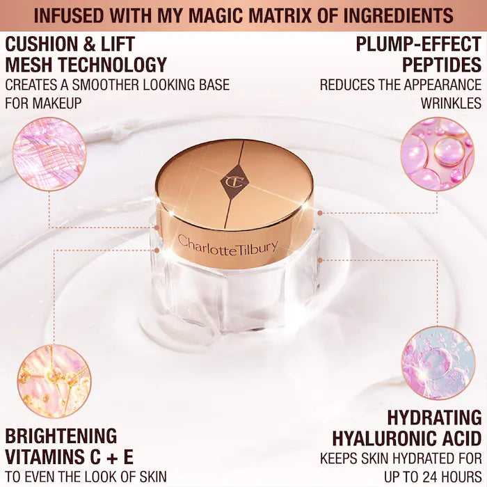Charlotte Tilbury Magic Cream Moisturizer 0.5 oz/ 14.7 mL