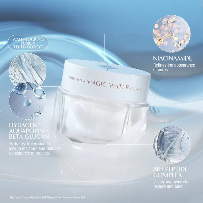 Magic Water Cream Refillable Gel Moisturizer 0.5 oz / 15 ml