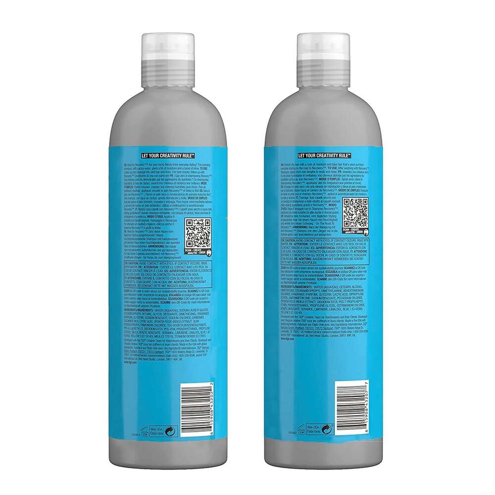Tigi Bed-Head Recovery for Dry Hair Shampoo and Conditioner Pack - 25.36 oz/750ml