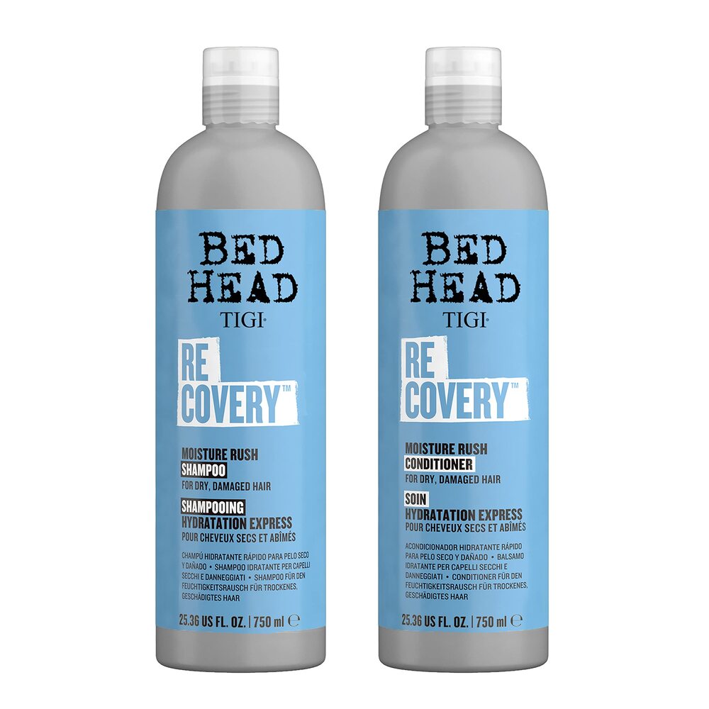 Tigi Bed-Head Recovery for Dry Hair Shampoo and Conditioner Pack - 25.36 oz/750ml