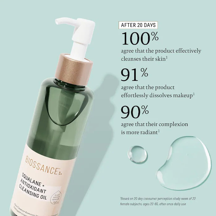 Biossance Makeup Removing Cleansing Oil 6.76 oz/200 mL