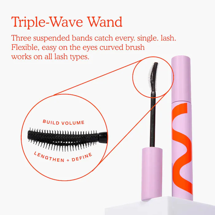 Tower 28 MakeWaves Lengthening + Volumizing Mascara 0.29 oz / 8 mL