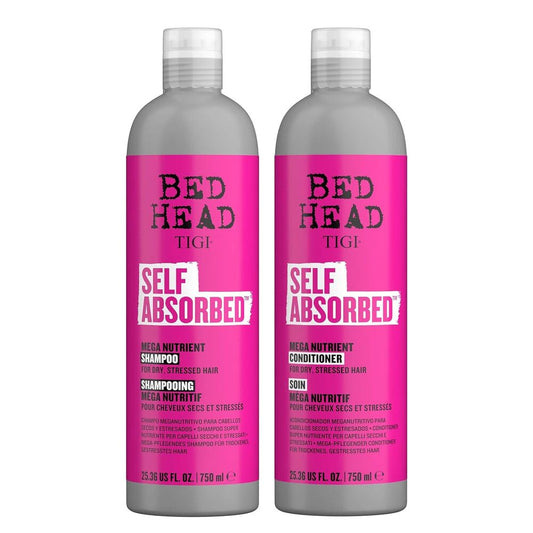 Tigi Bed-Head Self-Absorbed Shampoo and Conditioner Pack - 25.36 oz/750ml