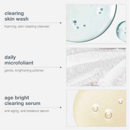 Dermalogica Clear and Brighten Skincare Kit 3Pc Set