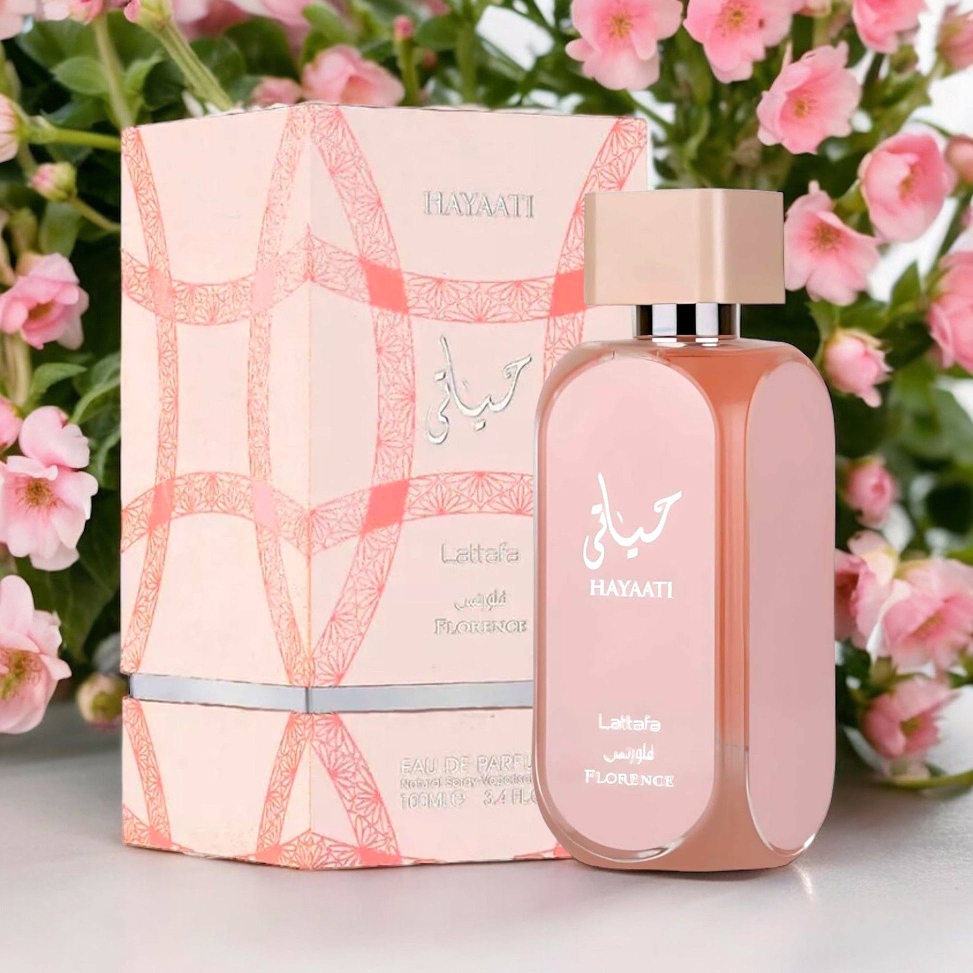 Hayaati Florence by Lattafa Eau de Parfum for Women 3.4 oz – nemeshop