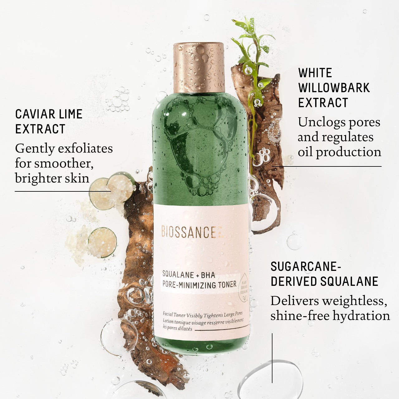 Biossance Pore Minimizing Toner 4.0 oz/120 mL