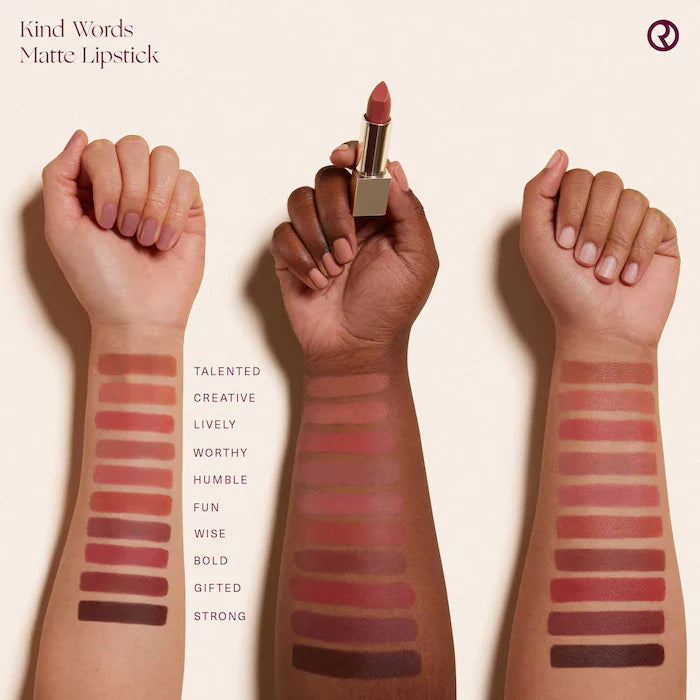 Kind Words Matte Lipstick 0.12 oz / 3.5 g Humble - rose mauve